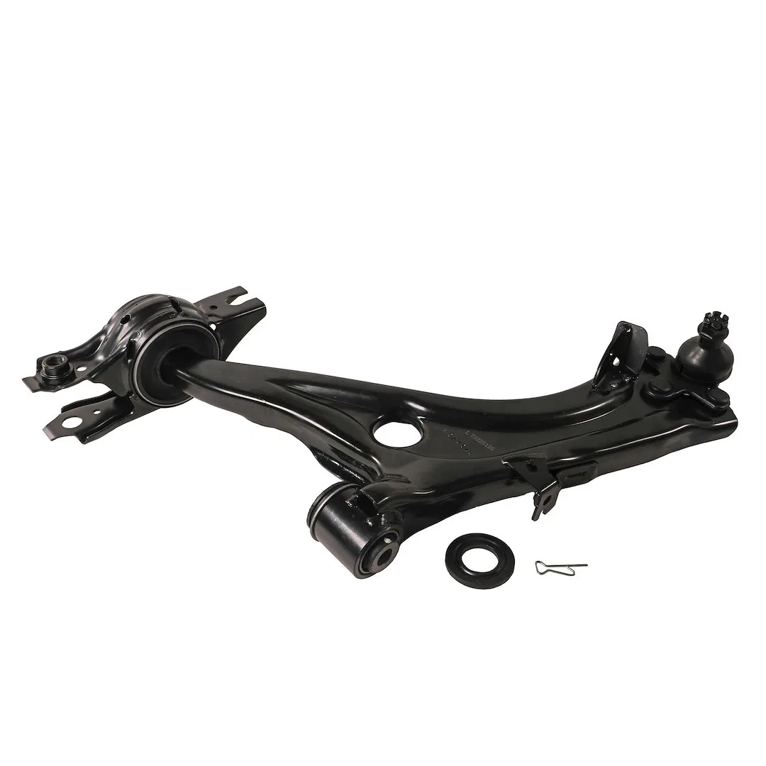RK624087 – MOOG Control Arm, OE Replacement Black With Ball Joint Assembly/ Bushings/ Hardware Single